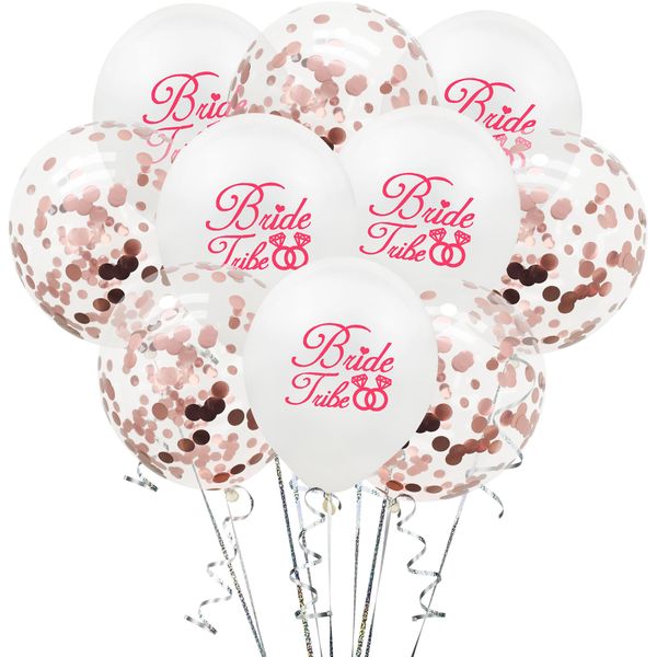 

amawill bachelorette party red lip confetti balloon set bride tribe latex balloons bridal shower wedding decorations 75d wmttli mywjqq