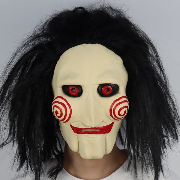 

costume accessories saw latex mask cosplay chainsaw killer horror helmet carnival halloween party costume ball props, Silver