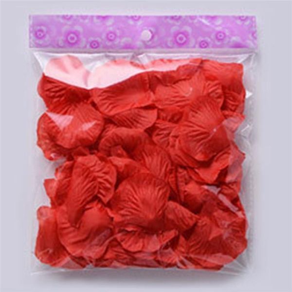 

1000pcs rose petals wedding accessories petalos de rosa wedding decoration artificial fabric rose petals
