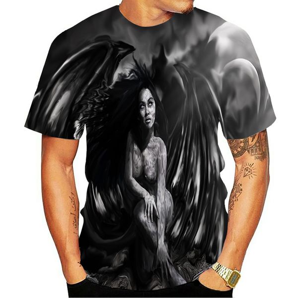 

horror t t-shirtmen'snew 3d t-shir compression punisher skull 3d print shirts funny harajuku plus size men clothing