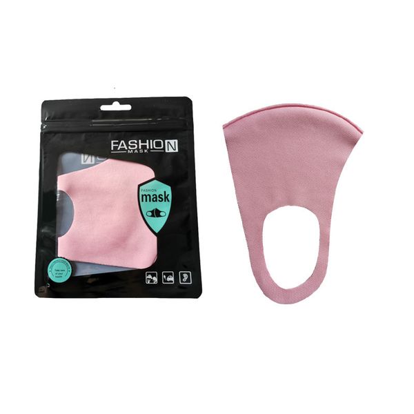 

anti dust face mask mouth cover pm2.5 stock respirator anti-bacterial washable reusable ice silk cotton masks chil