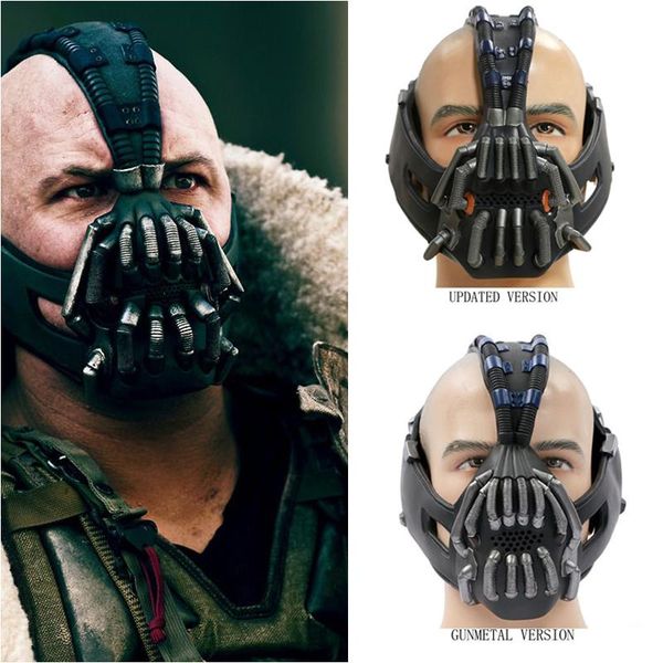 

coslive bane маска the dark knight rises бандана шеи шарф костюм prop пвх шлем хэллоуин взрослые
