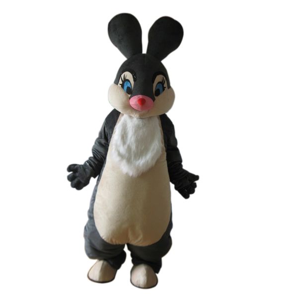 Mascot CostumesRabbit Mascot Traje Ternos Festa Jogo Vestido Roupas Roupas Publicidade Carnaval Halloween Xmas Páscoa Festival Adultos