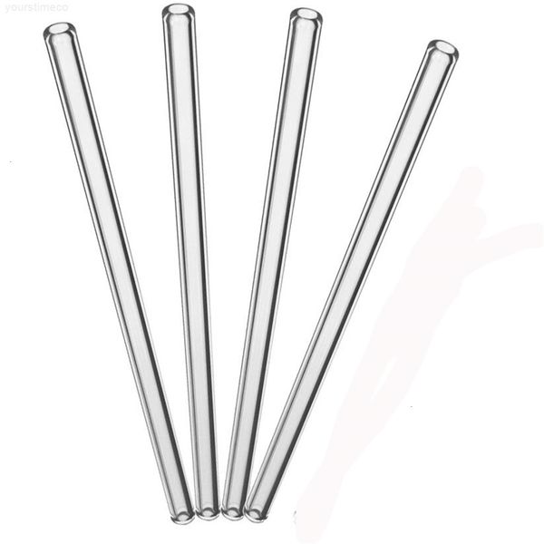 

clear straight pipet reusable and temperature resistant environmental glass water drinking straws wedding birthday party ing