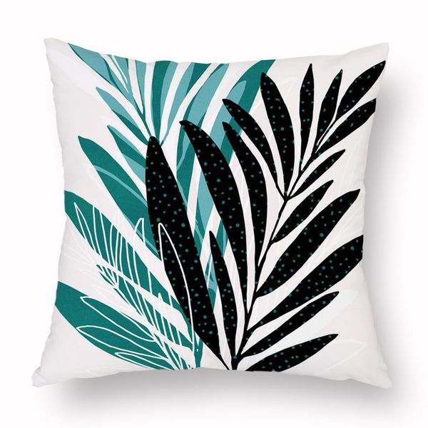

наволочка с тропическим полиэстер бросок наволочки для дивана 2020 новое летнее настраиваемые цветы подушки подушки украшения дома f