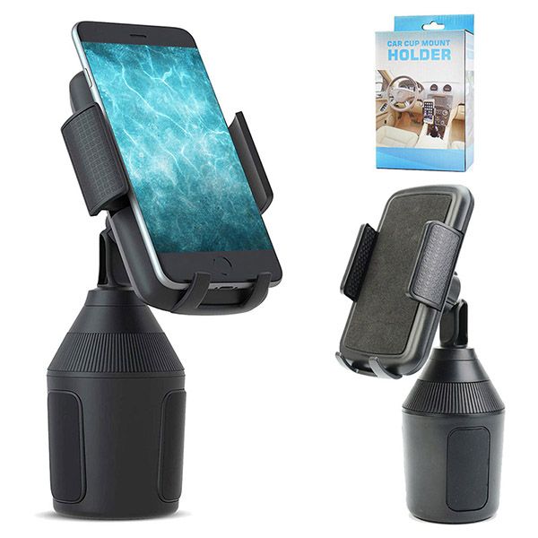 

cup holder phone mount universal rotating adjustable cup holder cradle car mount stand holders for samsung s10 s9 s8 plus note 10 9