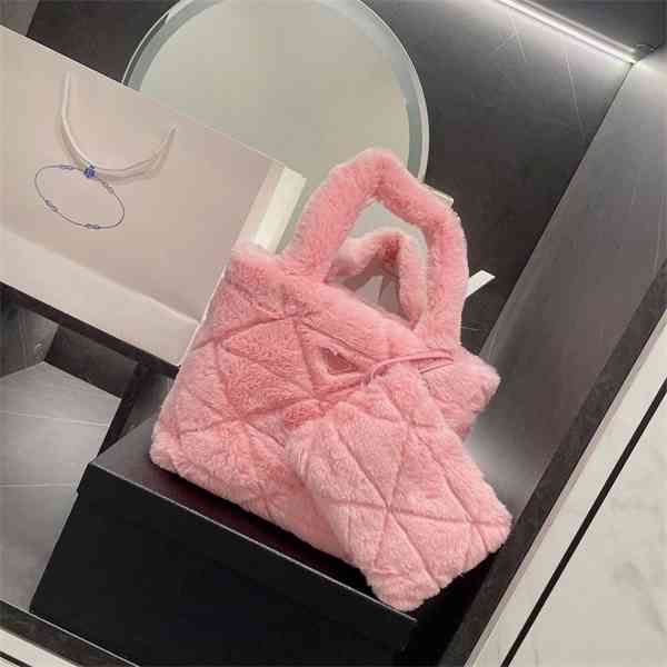 

purse online 21 autumn and winter lamb hobo wool bag plush bucket one shoulder hand heating lovely women's bag purse