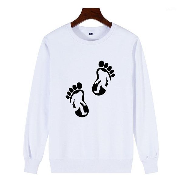 

vogue sweatshirt vintage new cotton novelty casual men print gone squatchin fashion sweatshirt1, Black