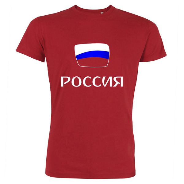 

sport 2019 male selling tee shirt poccnr footballer russia country flag foot summer tee shirt
