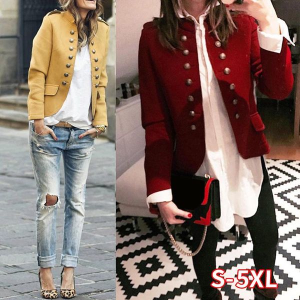 

women's suits & blazers women blazer suit coat fashion work bussiness jacket oversized casual femme slim lady feminino spring fall 2021, White;black