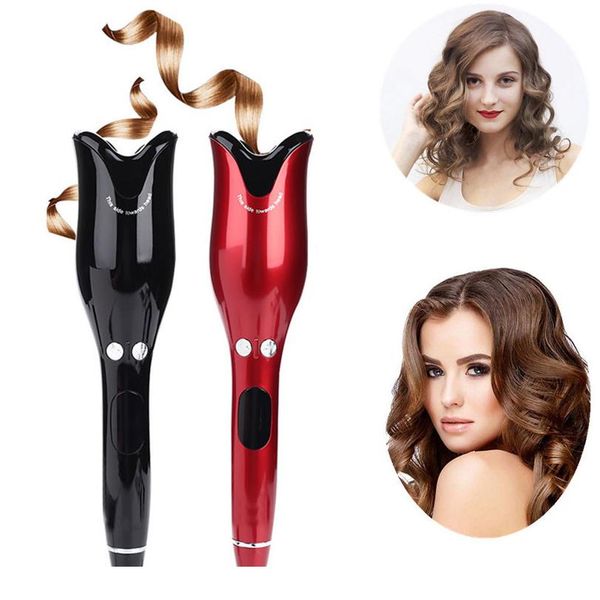 

rose-shaped multi-function lcd curling iron professional hair curler styling tools curlers wand waver curl matic c wmtpfl