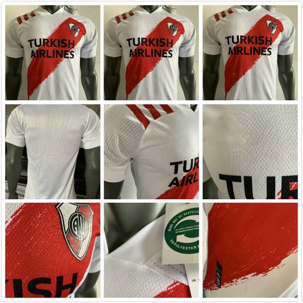 

player version 2020 2021 river plate soccer jersey quintero g.martinez football shirt scocco martinez r. mora ponzio pratto maillots de foot, Black;yellow