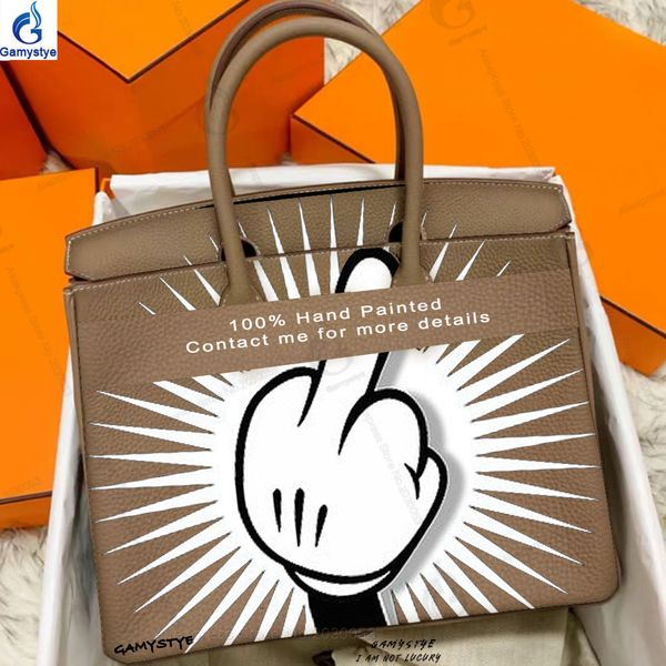 

mouse middle finger women handbag really togo leather genuine leather shoulder retro crossbody bag large capacity bags for women