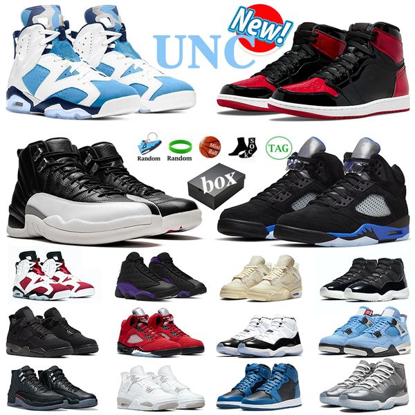 

shoes basketball boots men women 3s cardinal 2022 5s racer blue 6s unc 11s jubilee cool grey 13s flint 1s twist 4s sail white oreo 12s playo, Black