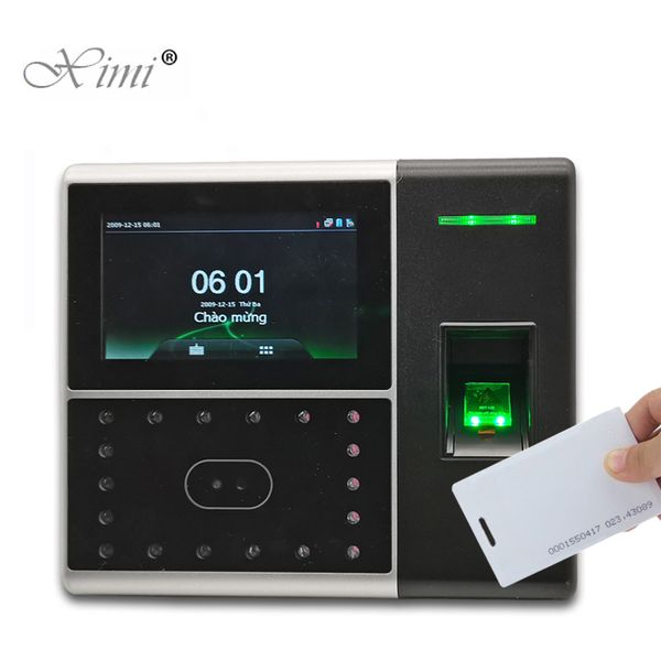 

iface302 face+fingerprint+rfid card time attendance and access control system tcp/ip biometric facial time recorder timeclock