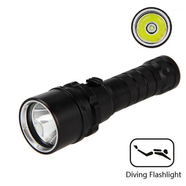 

1000 lm waterproof t6 led underwater 100m scuba diving torch light1