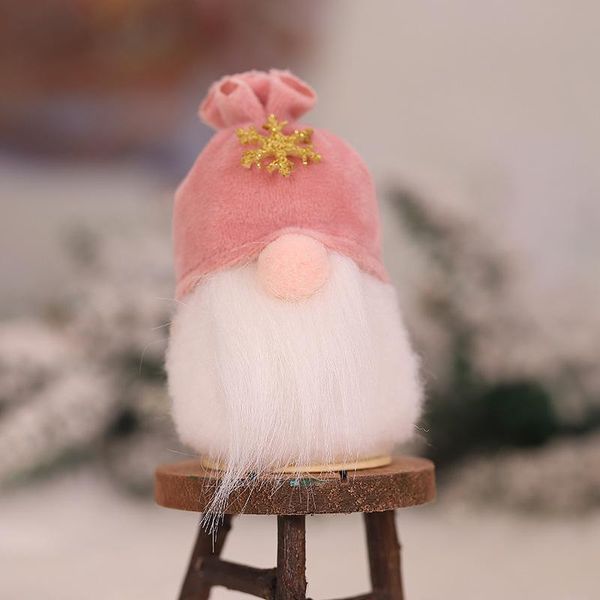 

рождество лыжный санта gnome елочных с рождеством декор для дома xmas украшения новогодний декор 2021 navidad sqcwrr