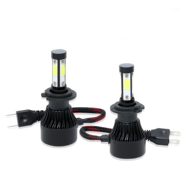 

2 pcs h7 led headlight 72w 8000lm high-low beam bulb 6500k lamp white1