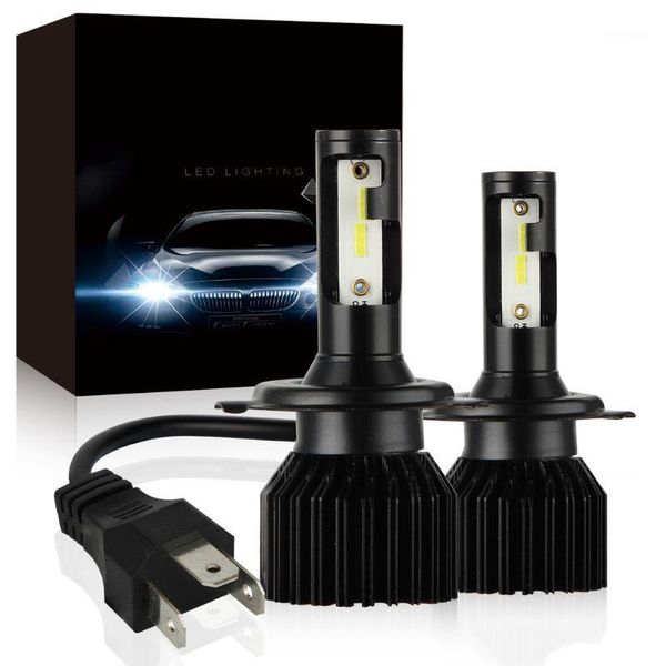 

2020 new 1 pair car headlights led h4 h7 h11 lights bulbs csp chip 8000lm dc9-30v lamp1