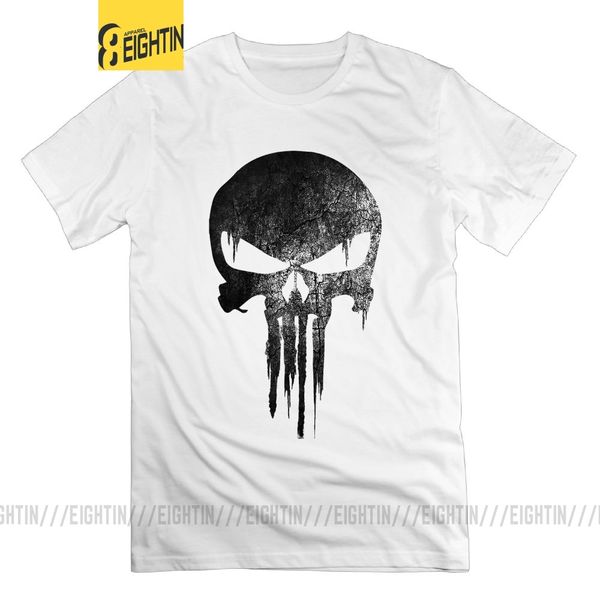 

punisher vintage skull novelty t-shirts man's short sleeves t shirts summer tees vintage crew neck sport hooded sweatshirt hoodie