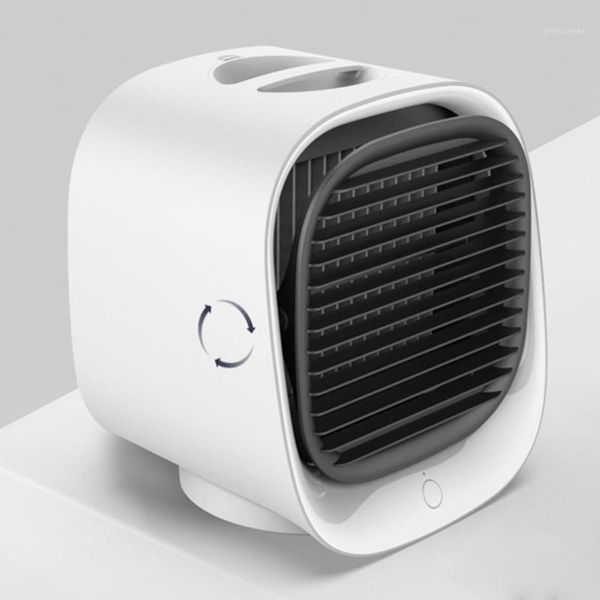 

usb charging mini electic fans multifunctional cooling fan colorful night lights fans deskair cooler1