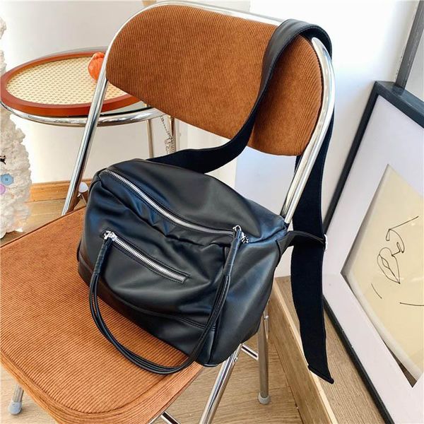 

shoulder bags handbag women's large capacity pu leather ladies wild messenger bag
