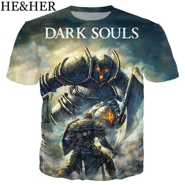 

arrival game dark soul 3d print shirts hippie comics horror men clothing