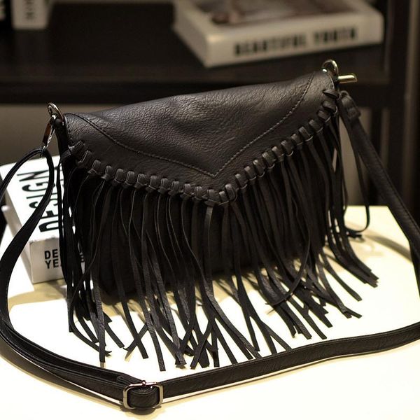 

women's tassel bag fashion crossbody bag luxury handbags women bags designer purses and handbags