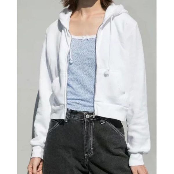 

women coats autumn brandy casual new crop long streetwear hoodie sleeve clothing vintage melville short jacket nxwxa, Black