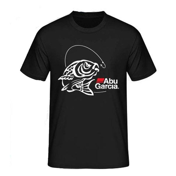 

new tees abu garcla fishing logo black t shirt classic clothing sport hooded sweatshirt hoodie