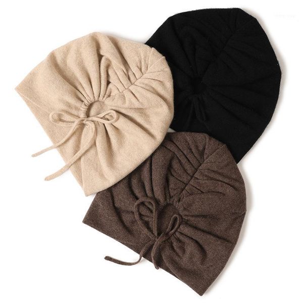 

inner mongolia french style fashion warm floral korean women hat knitted 100% cashmere hat1