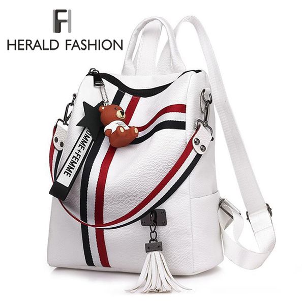 

2020 новые женщины сумки ретро мода мода дамы рюкзак pu кожа высокое качество школьная сумка рюкзак плеча для молодежных сумки sqcqot bdehai