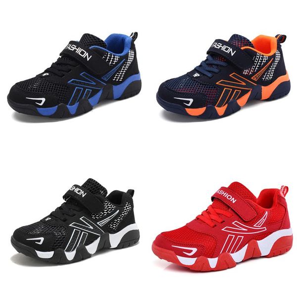 

sport girls sneakers for children shoes kids sneakers boys casual shoes breathable mesh fashion school sapato infantil menina, Black