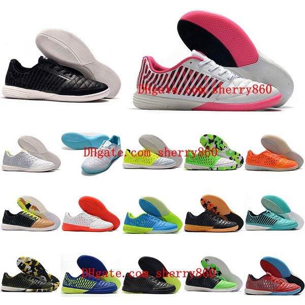 

2021 quality mens soccer shoes lunar gato ii ic cleats football boots indoor scarpe da calcio 01
