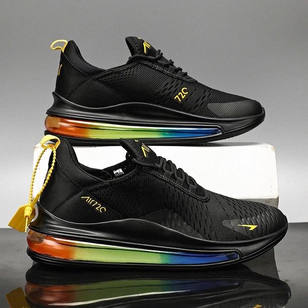 

2020 web celebrity net breathable air cushion camouflage mesh men vulcanize shoes sneakers casual low shoes 39-46 #iq1b