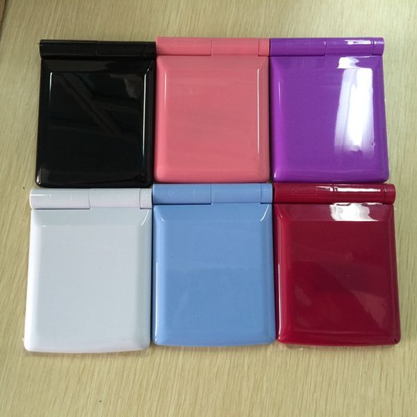 

wholesale travel led makeup mirror folding portable compact pocket 8 led lights lighted lady led make up mirror lights lamps dbc dh0732
