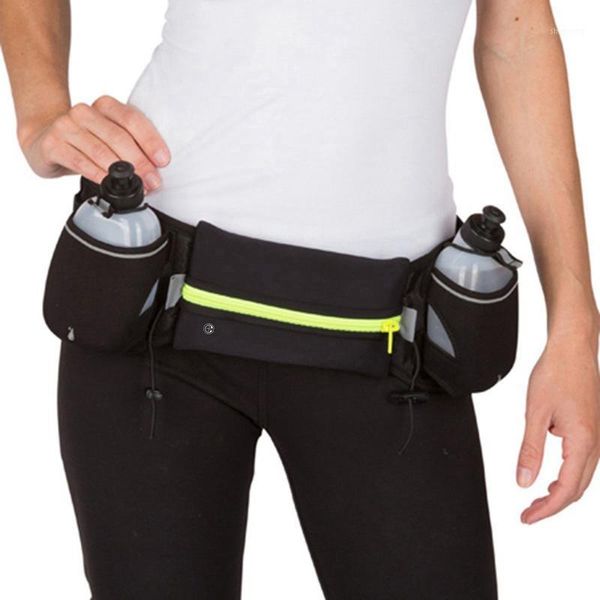 Bolsas de cintura que correm para a cintura masculina à prova d'água do suporte de garrafa de água de água Bolsa Acessórios Mulheres Jogging Sac De Sport Gym1