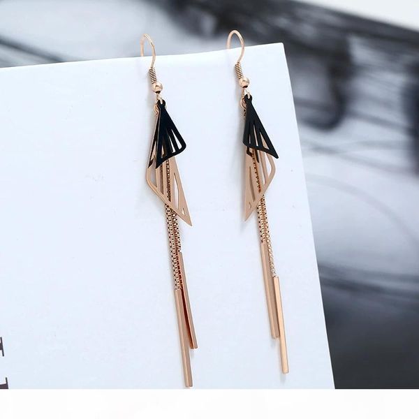 

designer earrings fashion stud tassel long suitable for social gathering party charm ear jewelry wedding 3 styles christmas present, Silver