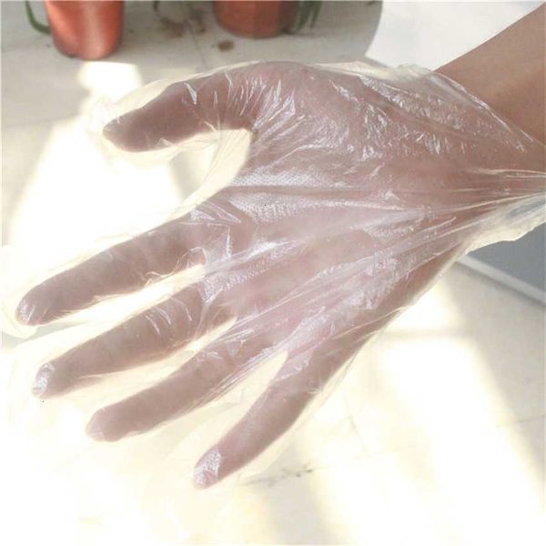 

factoryomh6kao extracted thickening xiang grade die disposable food gloves plastic film baking clean health 200 boxed