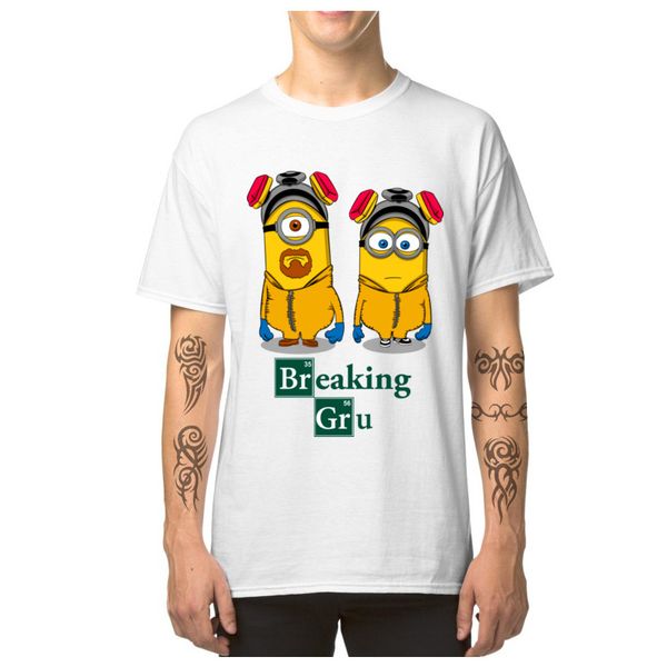 

popular breaking gru breaking bad minion heisenberg hip hop tees funny streetwear for youth sport hooded sweatshirt hoodie t shirt