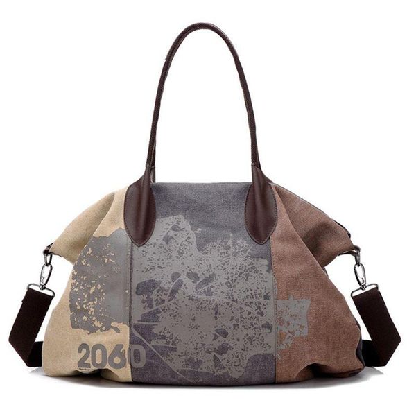 

women's handbag vintage shoulder bag canvas retro shoulder bag