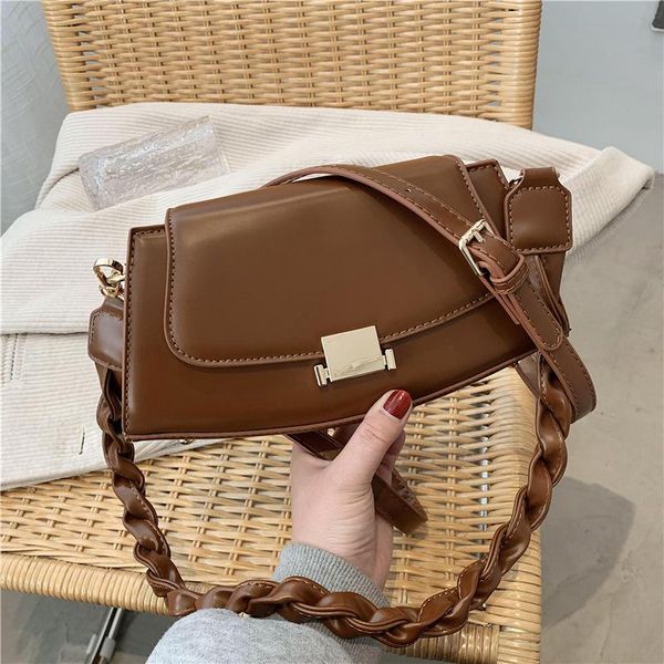 

cross body designer crossbody bag 2021 mini fashion women cover handbags simple letter solid color shoulder bags clutch sac a main