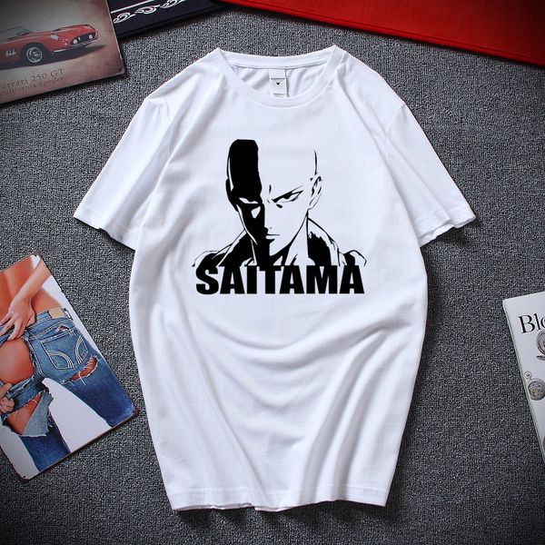 

mens спорта один удар человек майка opm сайтама genos аниме gym tee manga adult премиум хлопок короткие рукава футболки топы