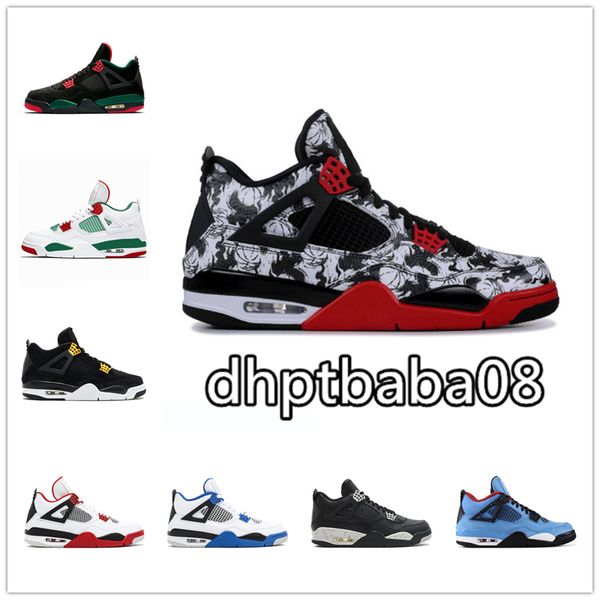 

sail black cat bred 4 4s union guava ice twist mens basketball shoes 1s jumpman travis scotts tokyo bio black women fearless sneakers, White;red