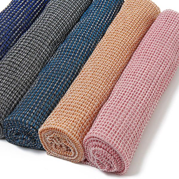 

Light pink breathable warp knitted women muslim crinkle hijab scarf musulman soft cotton headscarf hijab shawls and wraps, Blue;gray