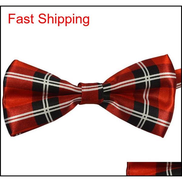 

new man's classic bowties brand fashion neckwear adjustable men wedding polyester qylbyt queen66, Black;gray