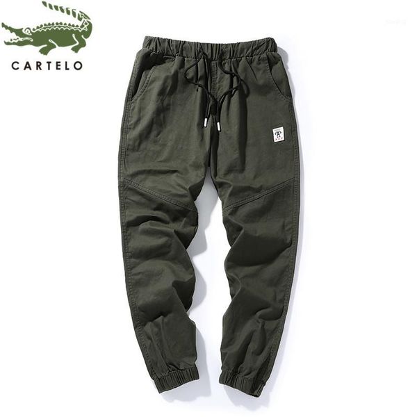 

cartelo мужская одежда лето новая мода удобный сплошной цвет хлопчатобумажные дышащие гарема повседневные штаны1, Black