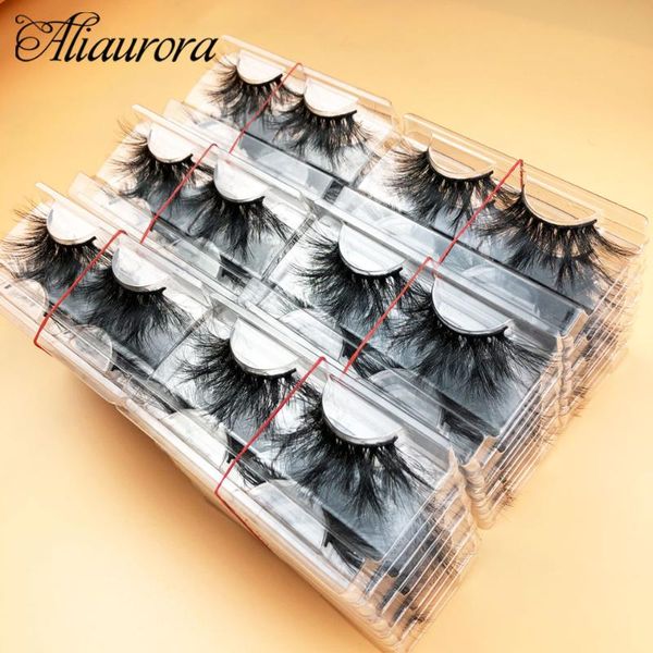 

false eyelashes makeup 3d mink lashes wholesale 25mm dramatic fluffy eyelash extension 10/30/50/100 pairs vendor
