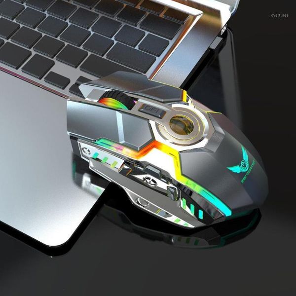 

2.4g wireless rechargeable mute led backlight gaming mouse for lap/computers 2.4g wireless technology computer accessories1