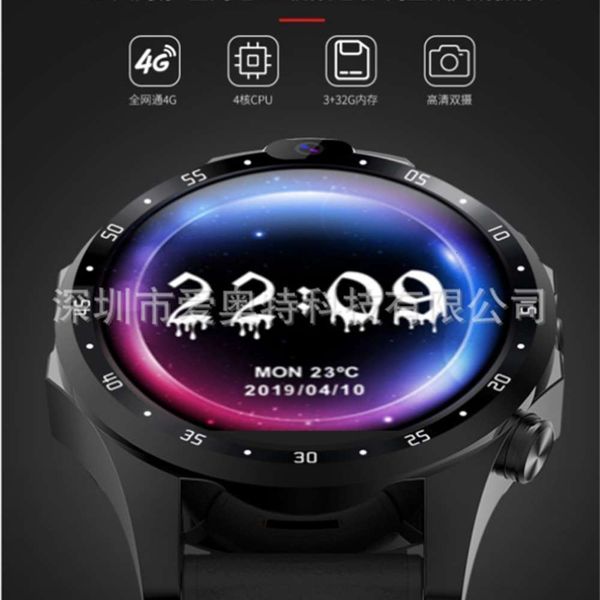 

new v9 all netcom 4g electronic sports pin button black smart watchjk